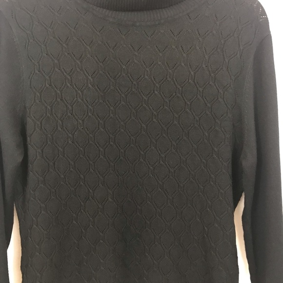 Black Blume-knit Turtleneck - Picture 2 of 3